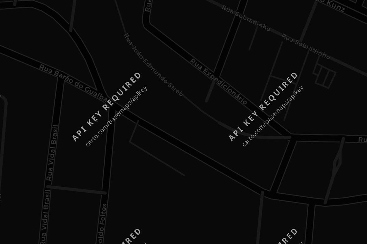 Mapa de Hamburgo Velho, Novo Hamburgo, com a VP Custom marcada