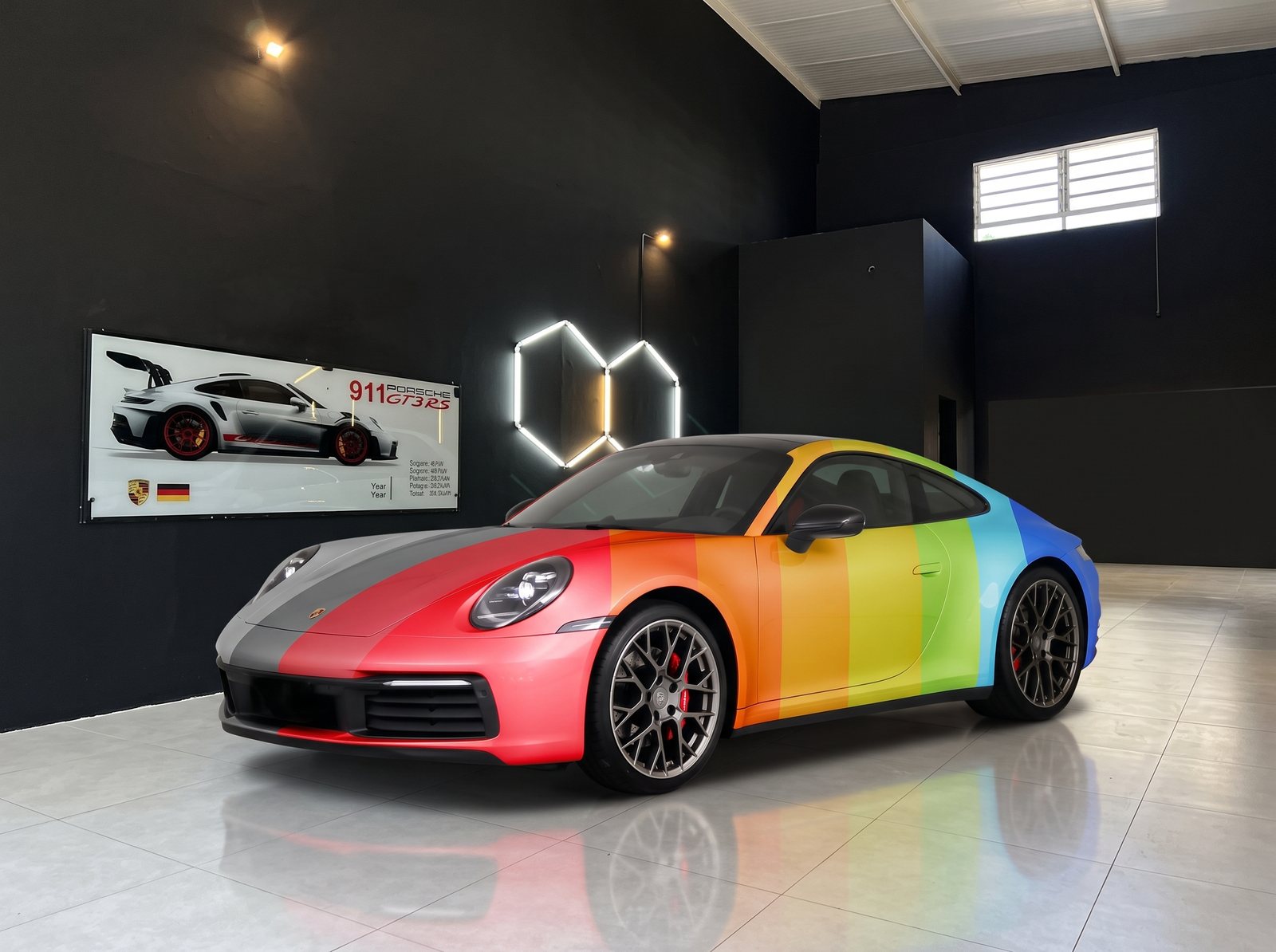 Carro plotado pela VP Custom